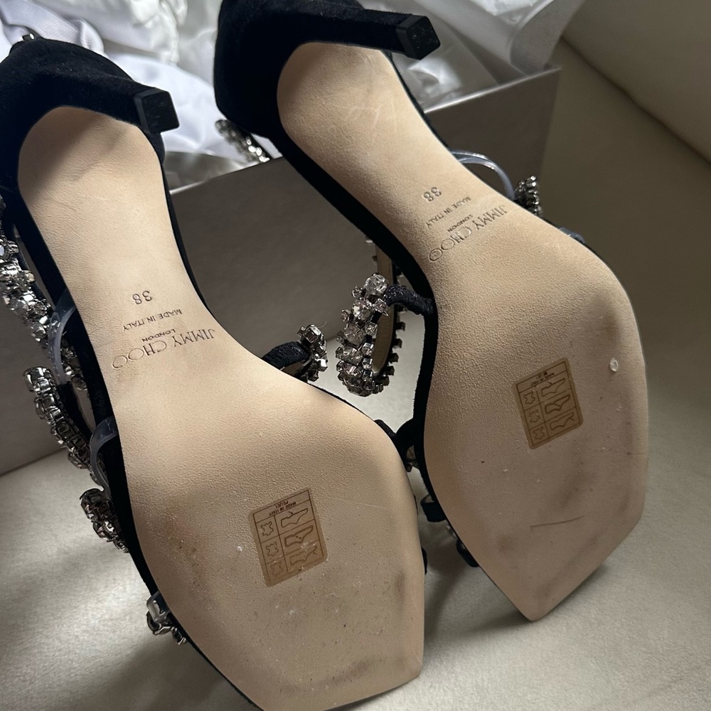 Jimmy Choo Josephine 100mm Sandals - Picture 7 of 8